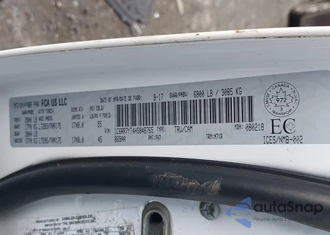 2017 Ram 1500 Rebel from USA, damaged, VIN 1C6RR7YT4HS848765